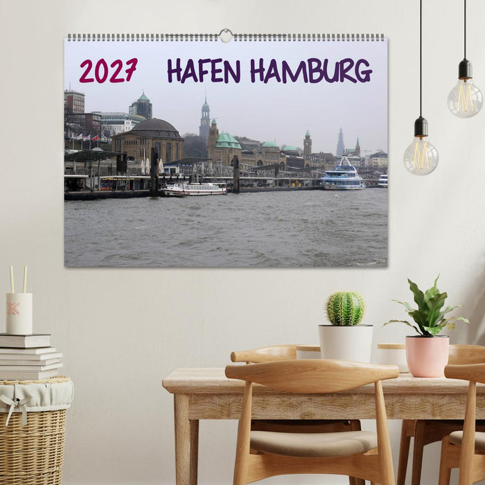 Hafen Hamburg 2027 (CALVENDO Wandkalender 2027)