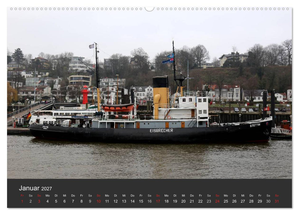 Hafen Hamburg 2027 (CALVENDO Wandkalender 2027)