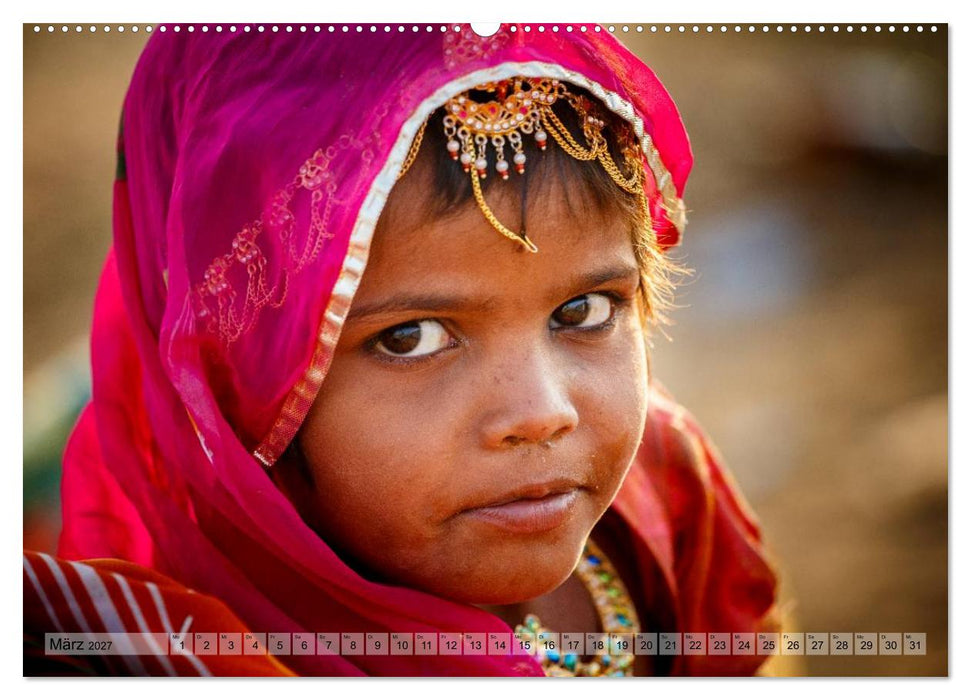 Alltag in Indien (CALVENDO Premium Wandkalender 2027)