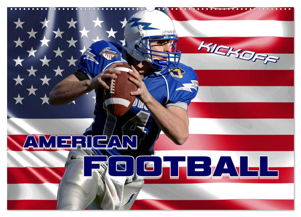 American Football - Kickoff (CALVENDO Wandkalender 2027)