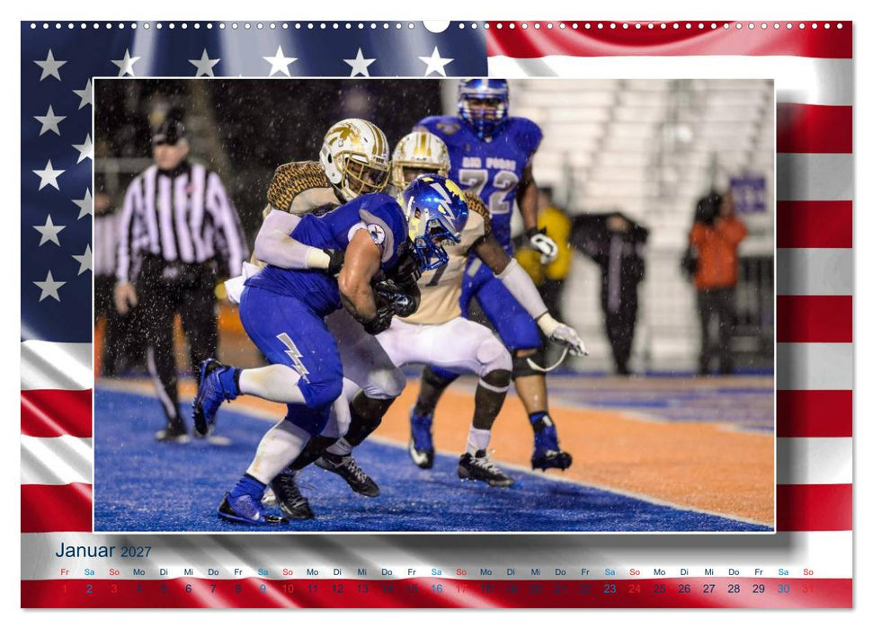American Football - Kickoff (CALVENDO Wandkalender 2027)