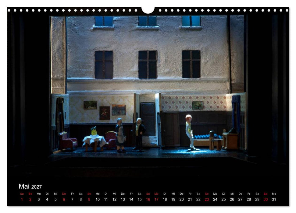 Bühnenbildmodelle (CALVENDO Wandkalender 2027)