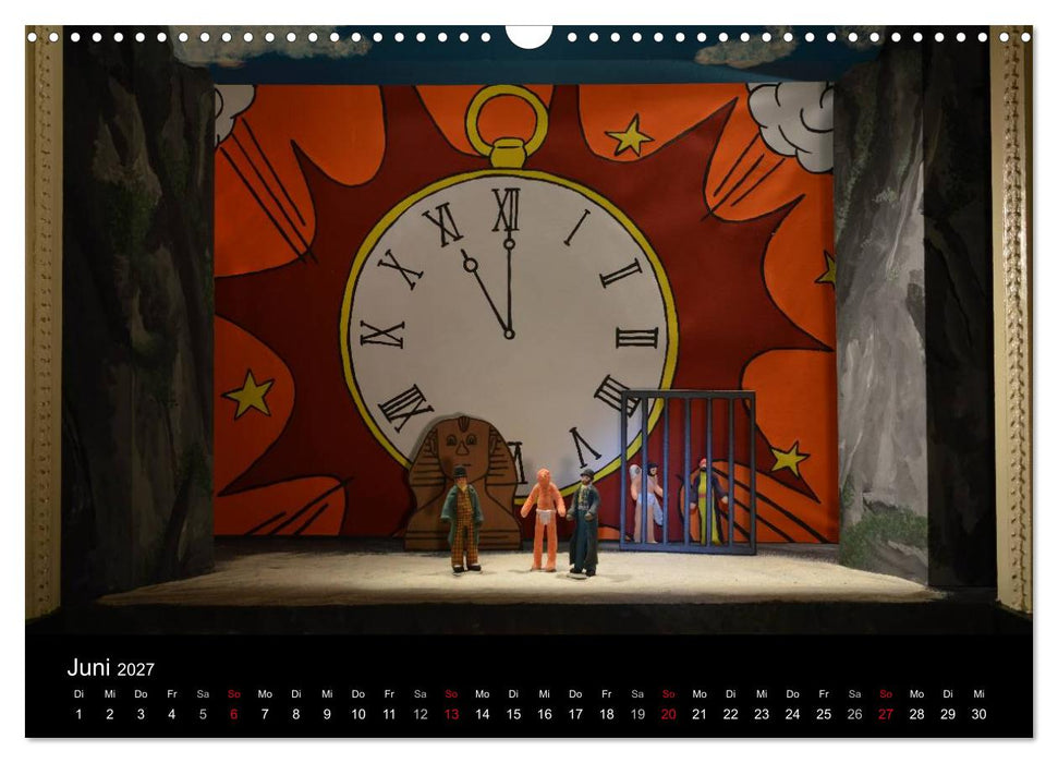Bühnenbildmodelle (CALVENDO Wandkalender 2027)