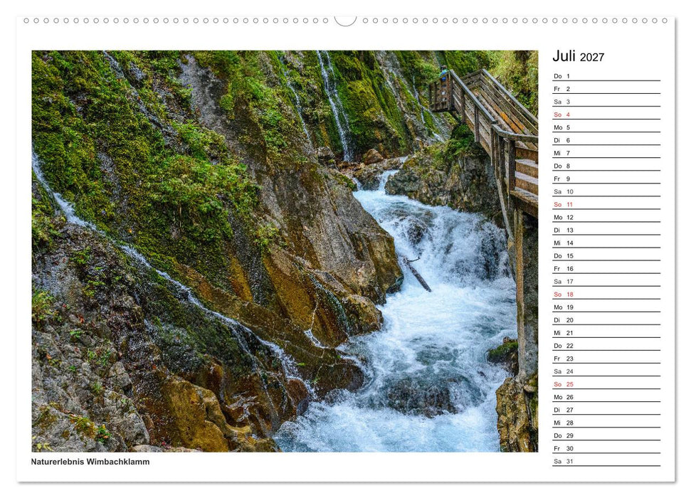Servus im Bergsteigerdorf Ramsau (CALVENDO Premium Wandkalender 2027)