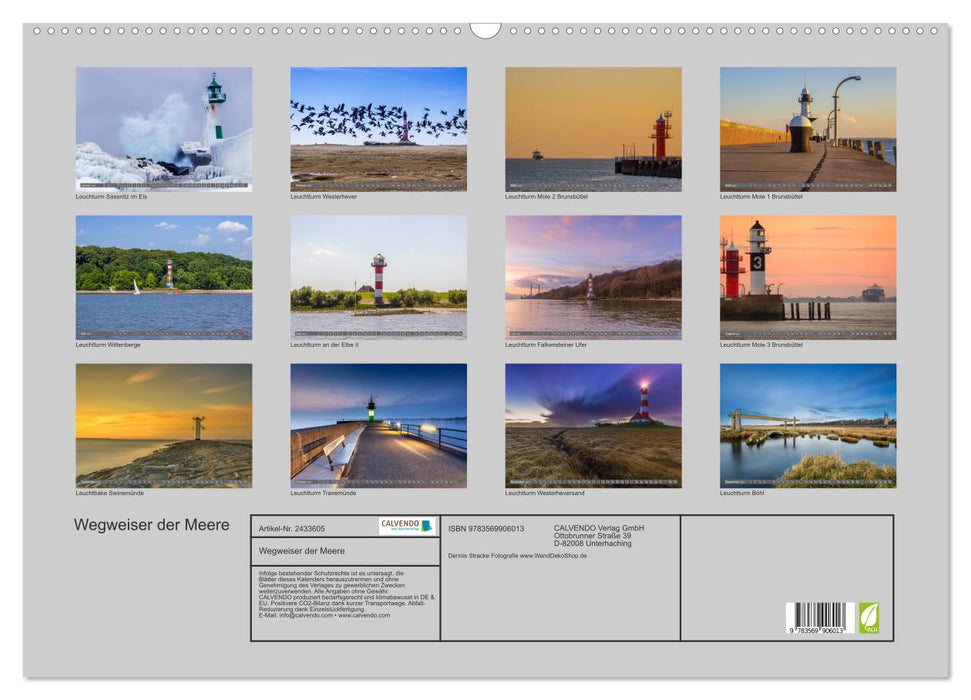 Wegweiser der Meere (CALVENDO Wandkalender 2027)