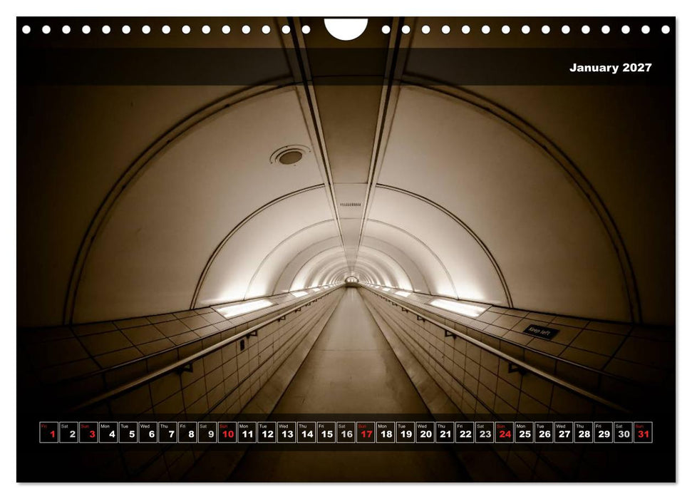 More London Underground 2027 (CALVENDO Monthly Calendar 2027)