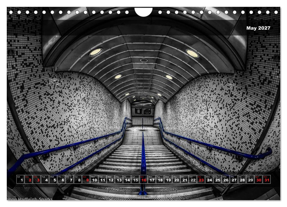 More London Underground 2027 (CALVENDO Monthly Calendar 2027)