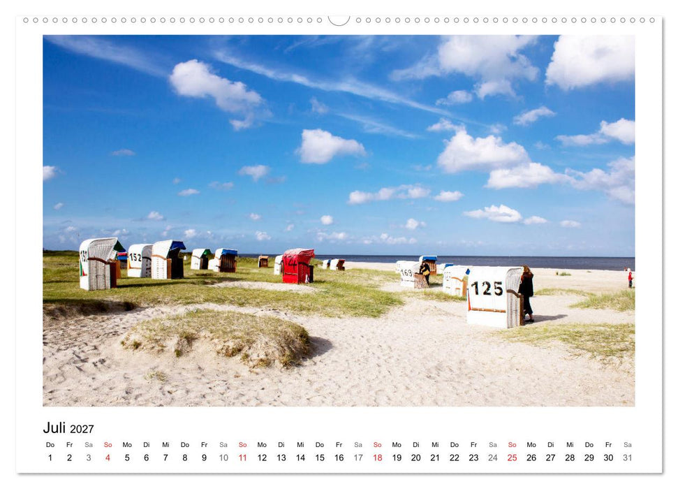 OSTFRIESLAND Strand und Mee(h)r (CALVENDO Premium Wandkalender 2027)