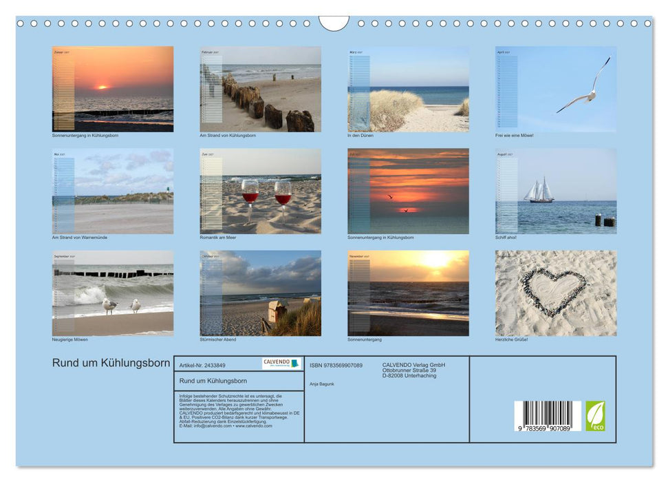 Rund um Kühlungsborn (CALVENDO Wandkalender 2027)