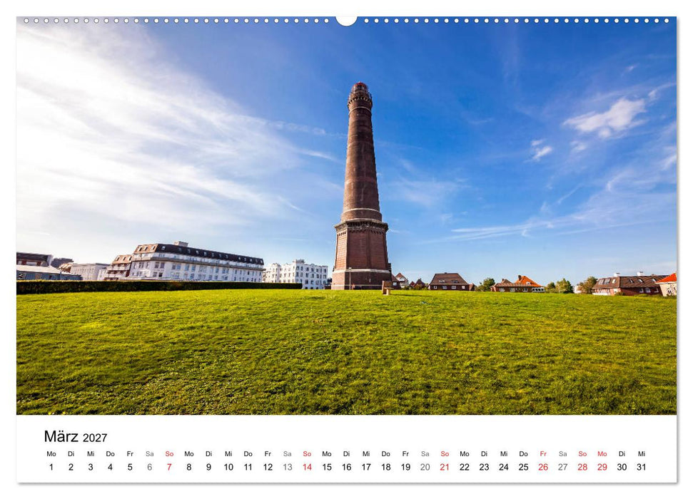 Borkum - Inselblicke (CALVENDO Wandkalender 2027)
