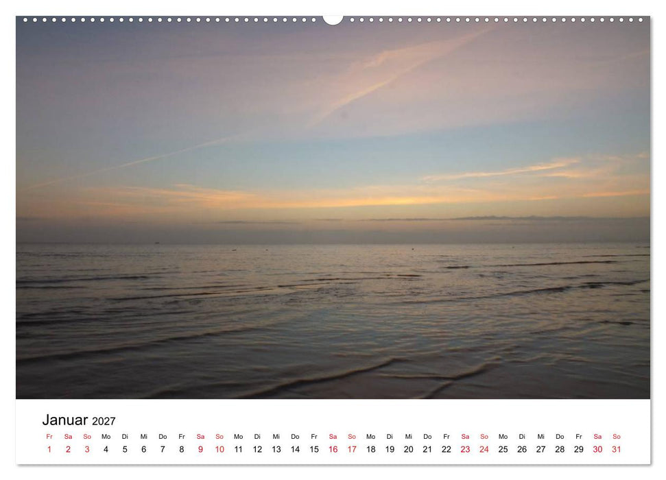 Lübecker Bucht (CALVENDO Premium Wandkalender 2027)