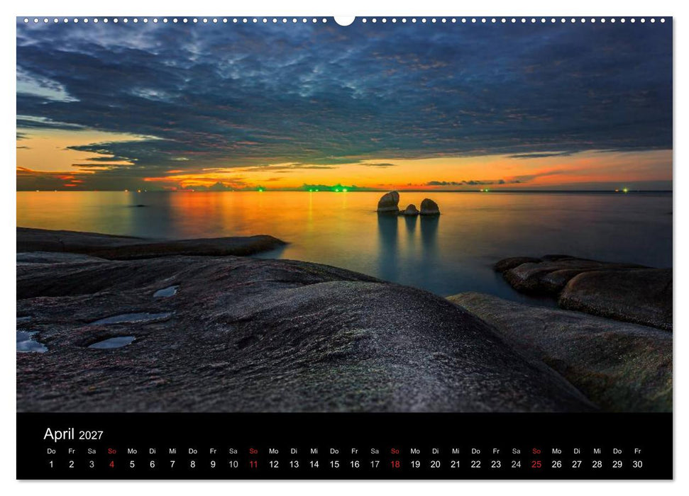 Koh Samui im Sonnenlicht (CALVENDO Wandkalender 2027)