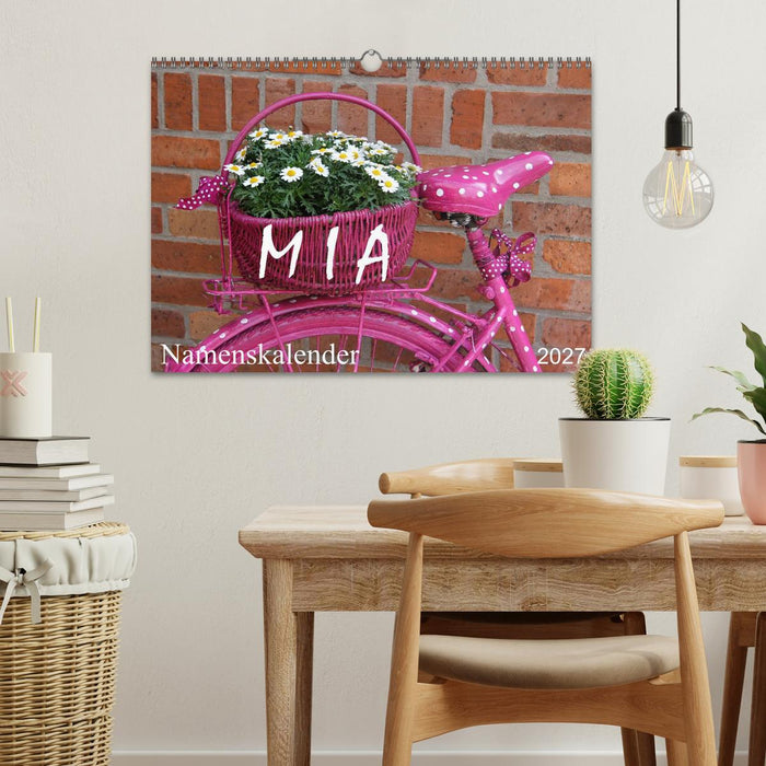 MIA - Namenskalender (CALVENDO Wandkalender 2027)