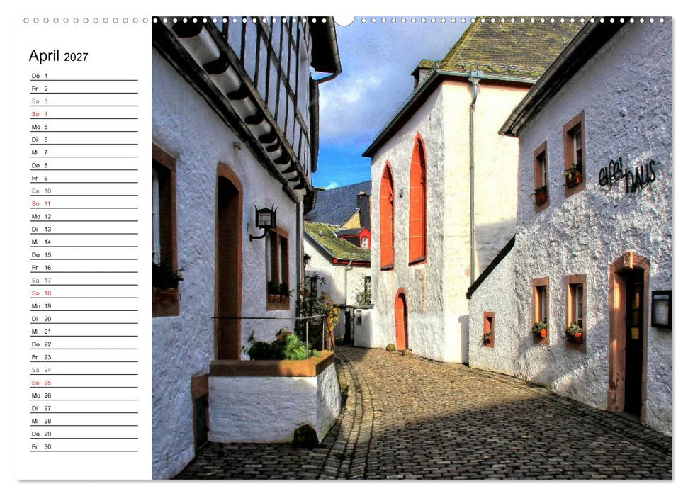 Die schönsten Orte der Eifel (CALVENDO Premium Wandkalender 2027)