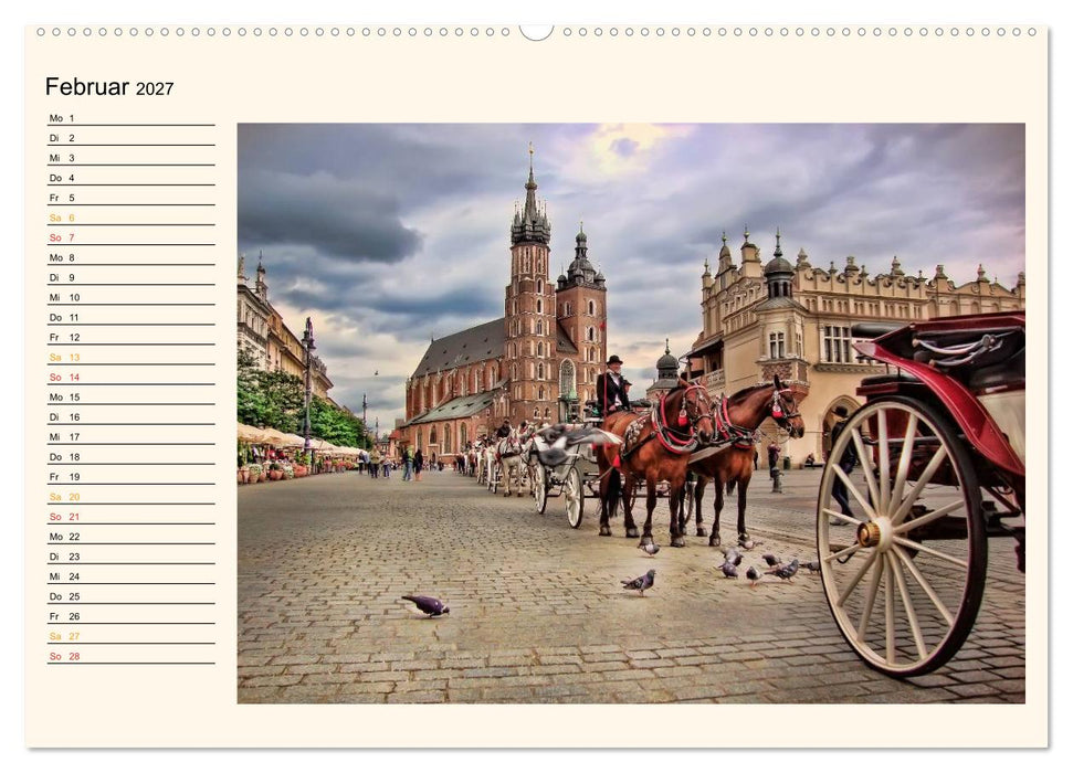 Pferdekutschen - Vorgänger des Automobils (CALVENDO Wandkalender 2027)