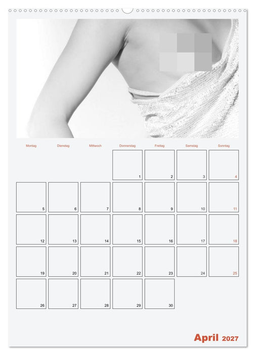 Erotik. Sinnliche Rundungen (CALVENDO Wandkalender 2027)