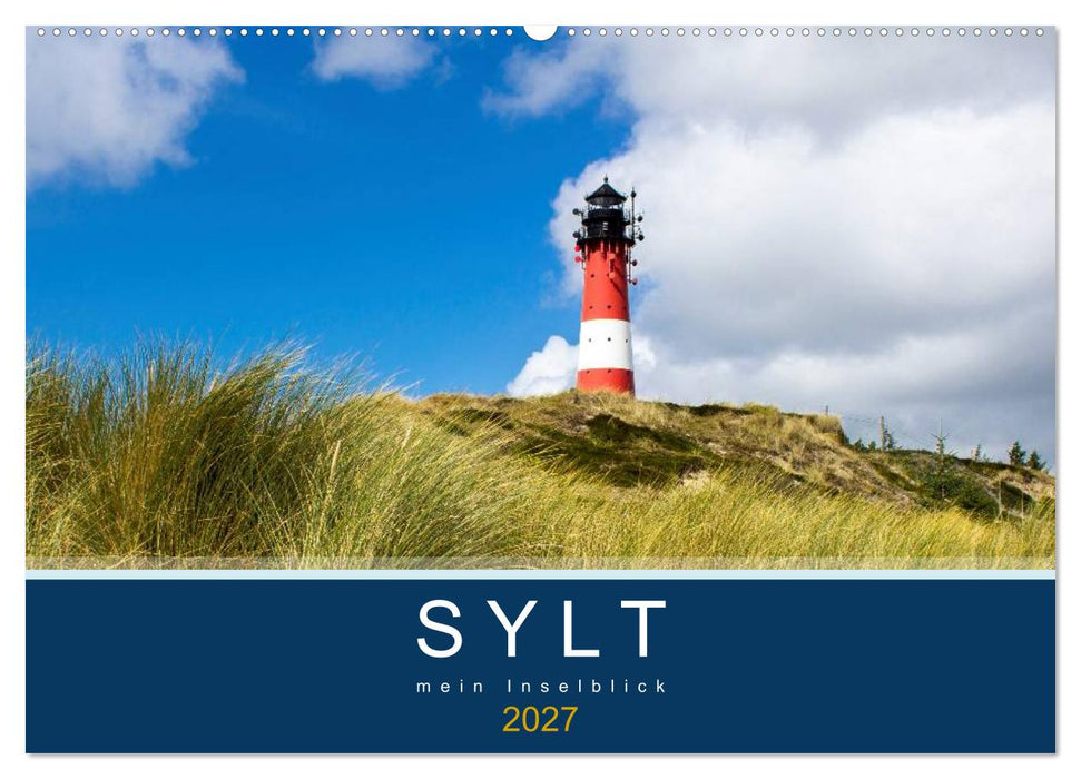 Sylt mein Inselblick (CALVENDO Wandkalender 2027)