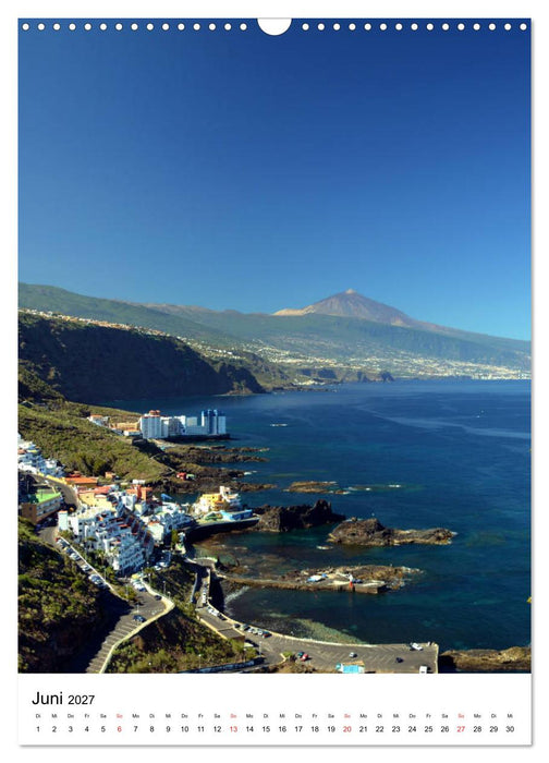 Teneriffa - Insel der Glückseligen (CALVENDO Wandkalender 2027)