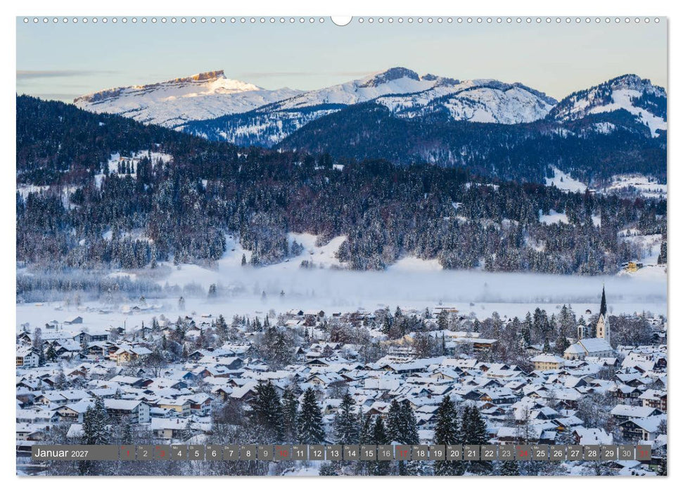 Wanderziele rund um Oberstdorf (CALVENDO Wandkalender 2027)