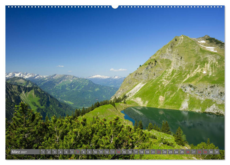 Wanderziele rund um Oberstdorf (CALVENDO Wandkalender 2027)