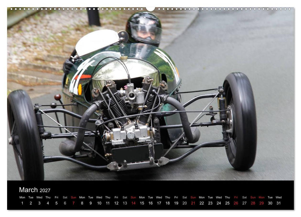 Morgan, the last real sports car (CALVENDO Premium-Calendar 2027)