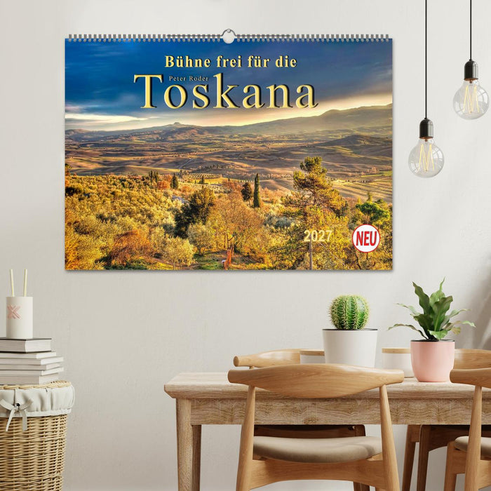 Bühne frei für die Toskana (CALVENDO Wandkalender 2027)