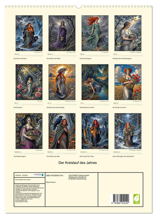 Der Kreislauf des Jahres (CALVENDO Premium Wandkalender 2027)