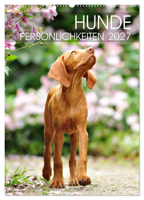 Hundepersönlichkeiten (CALVENDO Wandkalender 2027)