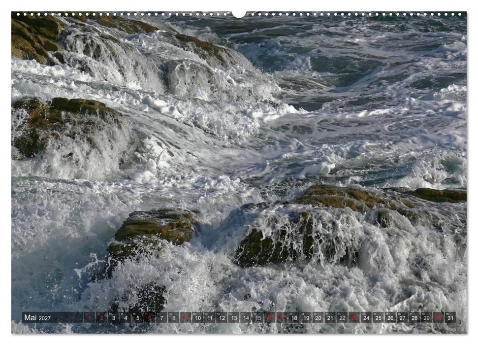 Fels in der Brandung (CALVENDO Wandkalender 2027)