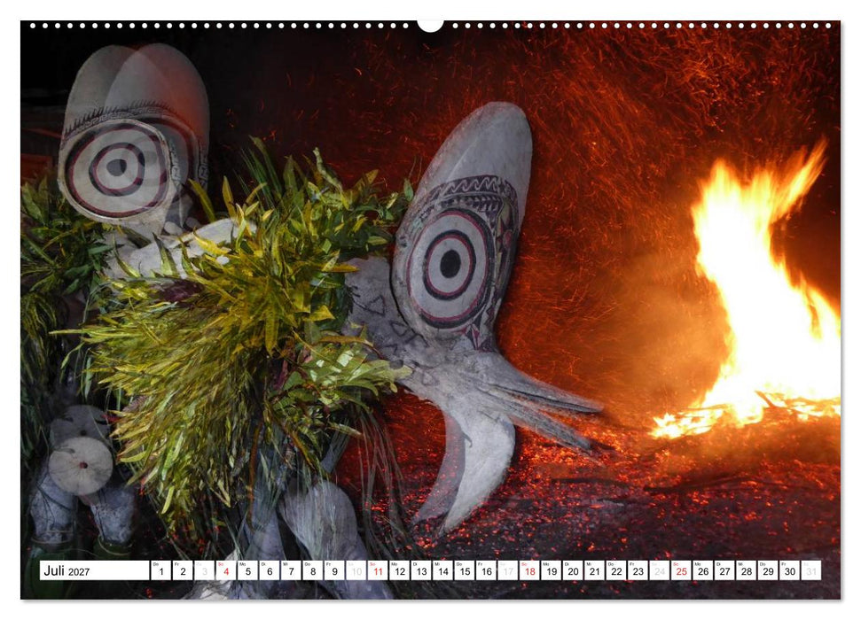 Papua-Neuguinea Geheimnisvolle Inselwelt (CALVENDO Premium Wandkalender 2027)
