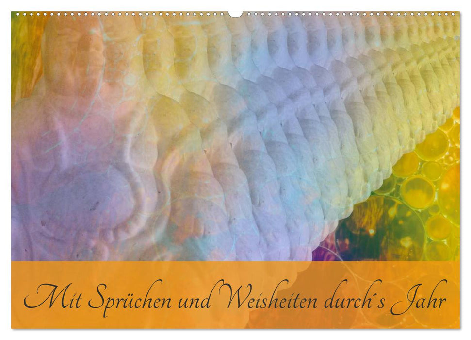 Mit Sprüchen und Weisheiten durch´s Jahr (CALVENDO Wandkalender 2027)