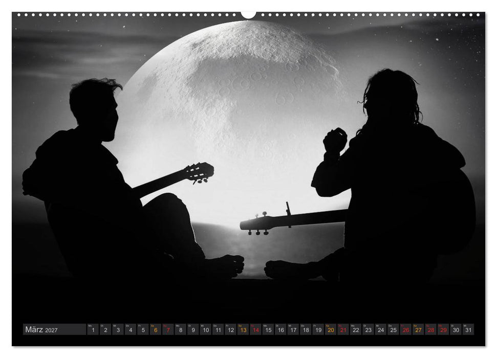 Sonne und Mond - faszinierend und anziehend (CALVENDO Premium Wandkalender 2027)