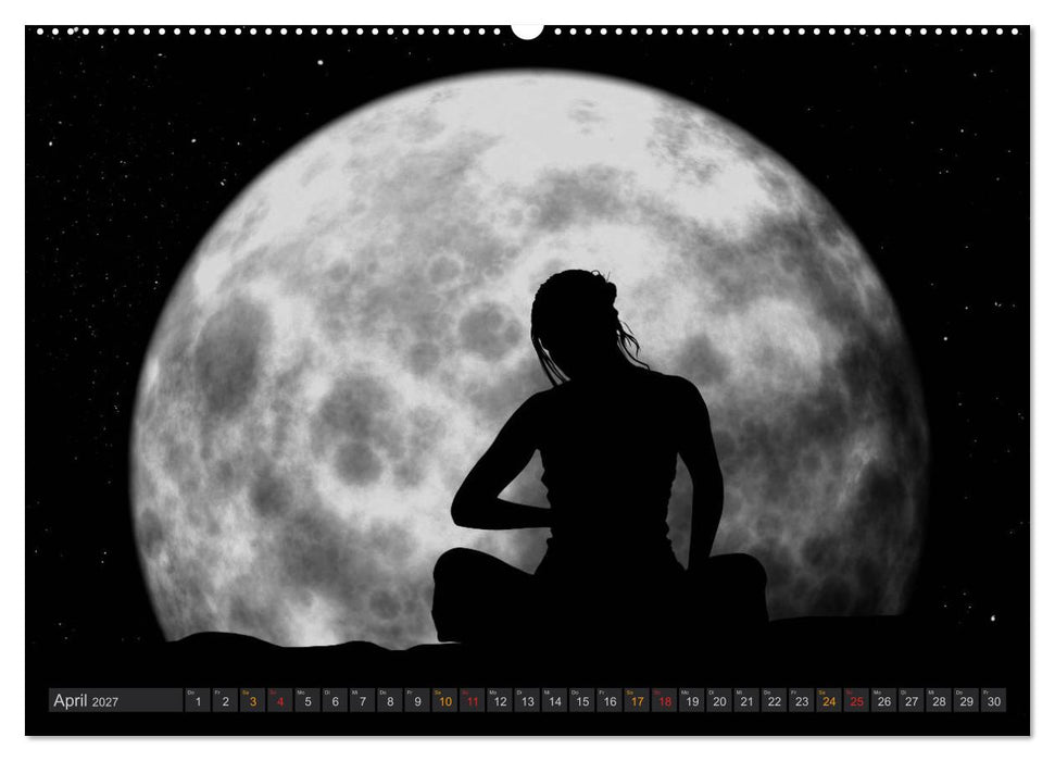 Sonne und Mond - faszinierend und anziehend (CALVENDO Premium Wandkalender 2027)