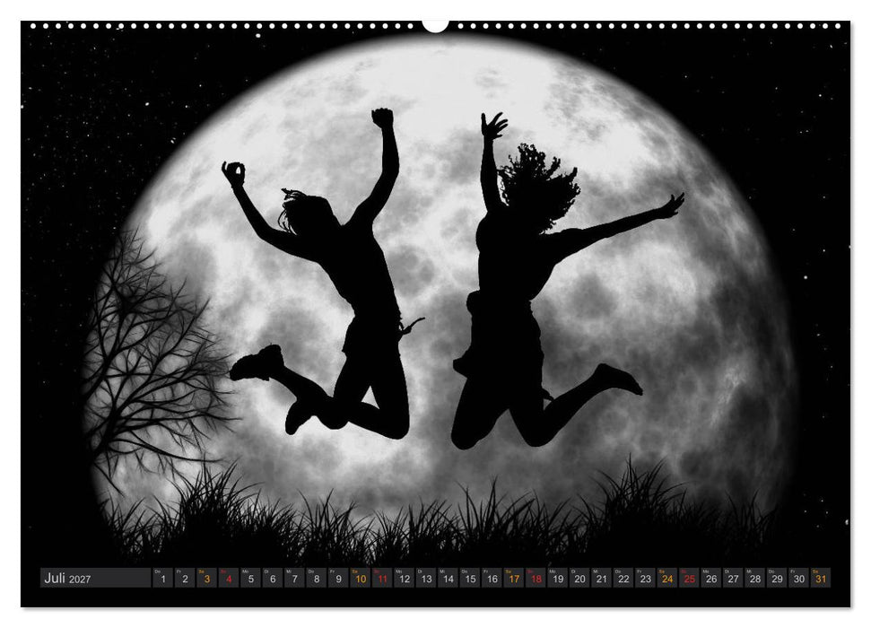 Sonne und Mond - faszinierend und anziehend (CALVENDO Premium Wandkalender 2027)