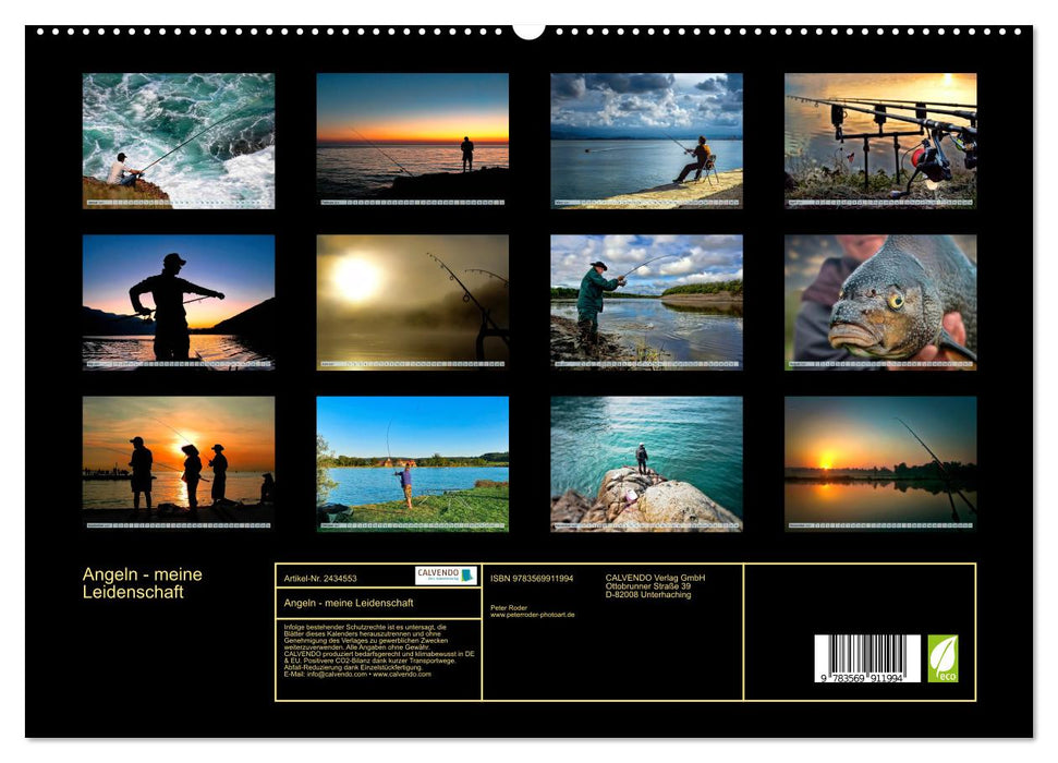 Angeln - meine Leidenschaft (CALVENDO Premium Wandkalender 2027)