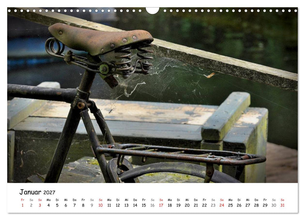 Velomantisch - Radimpressionen (CALVENDO Wandkalender 2027)