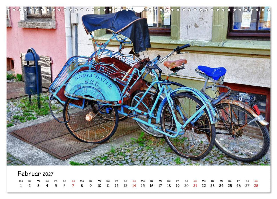 Velomantisch - Radimpressionen (CALVENDO Wandkalender 2027)