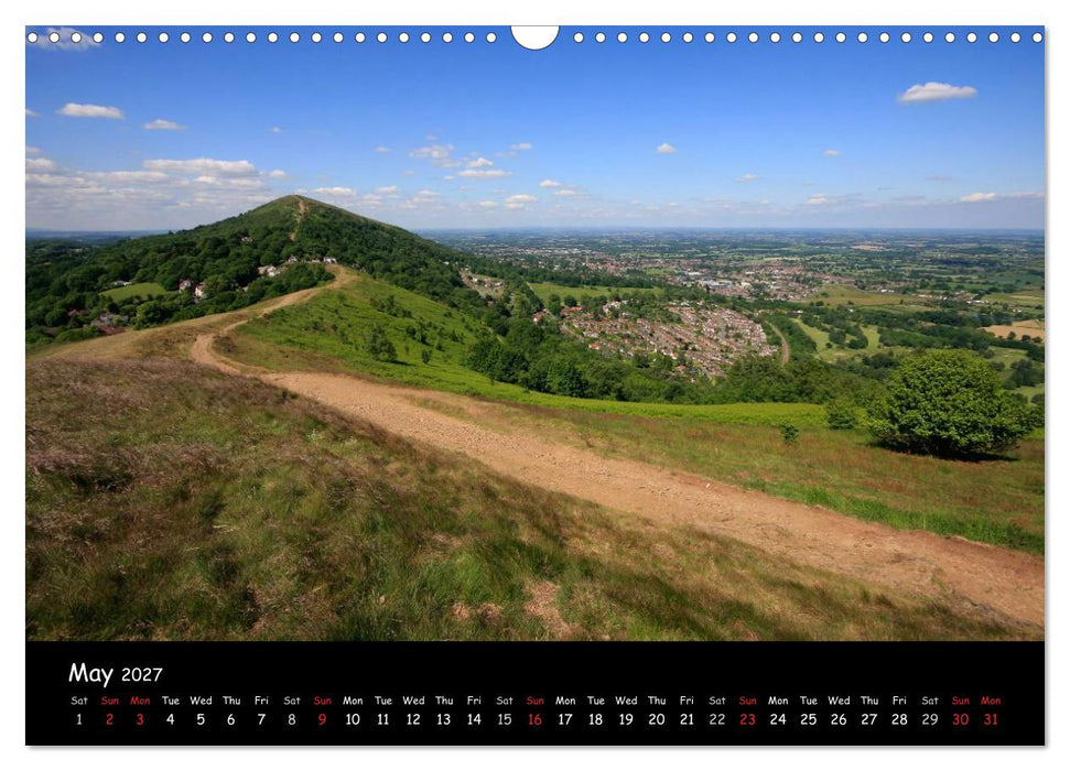The Malvern Hills (CALVENDO Monthly Calendar 2027)