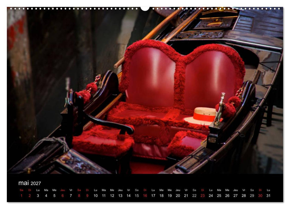 Venise Impressions (CALVENDO Calendrier supérieur 2027)