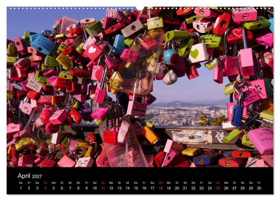 SÜDKOREA zwischen asiatischer Tradition und Moderne (CALVENDO Wandkalender 2027)