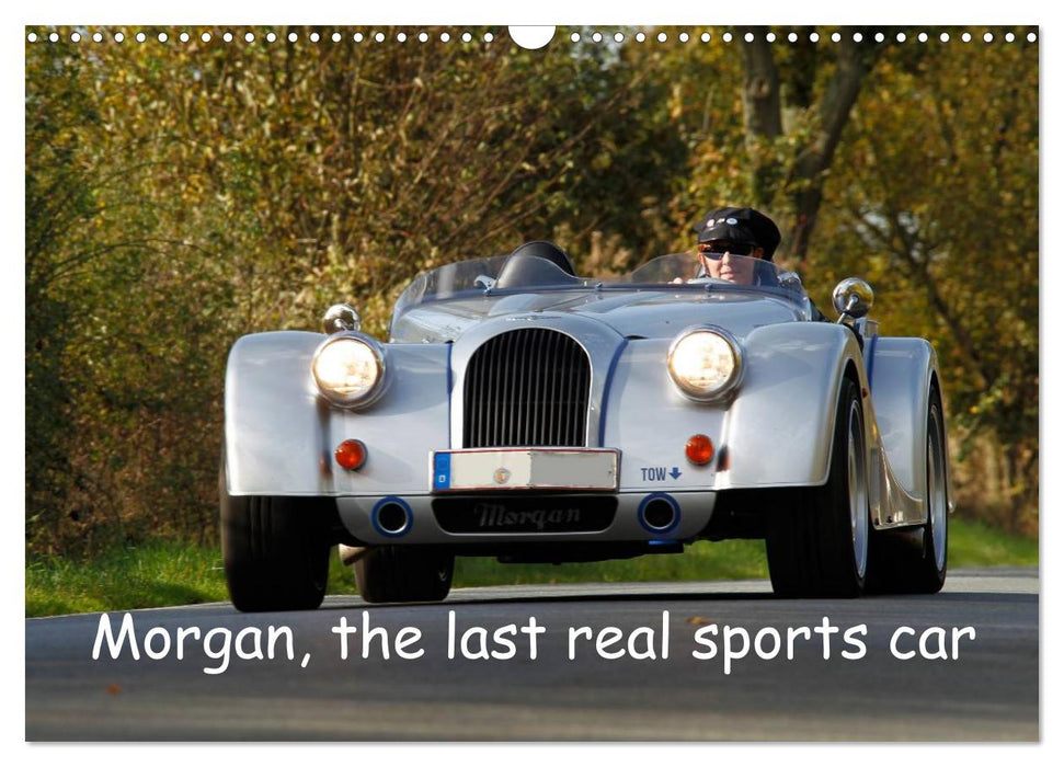 Morgan, the last real sports car (CALVENDO Monthly Calendar 2027)