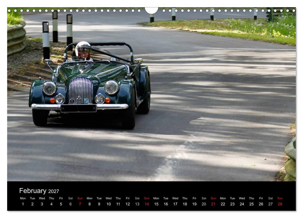 Morgan, the last real sports car (CALVENDO Monthly Calendar 2027)