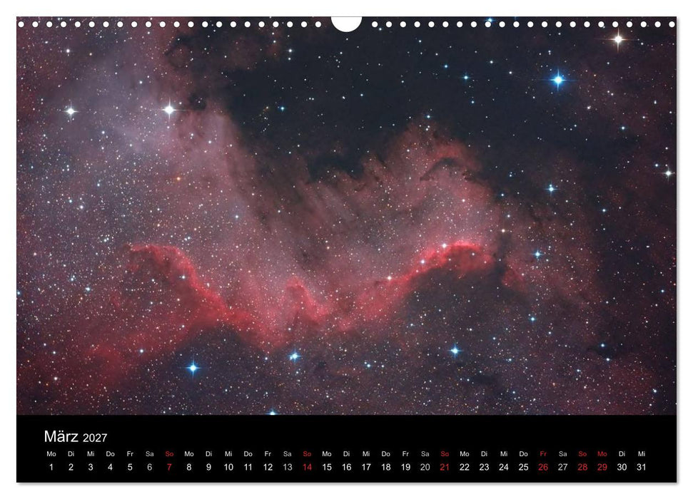 Die Galaxie im Garten (CALVENDO Wandkalender 2027)