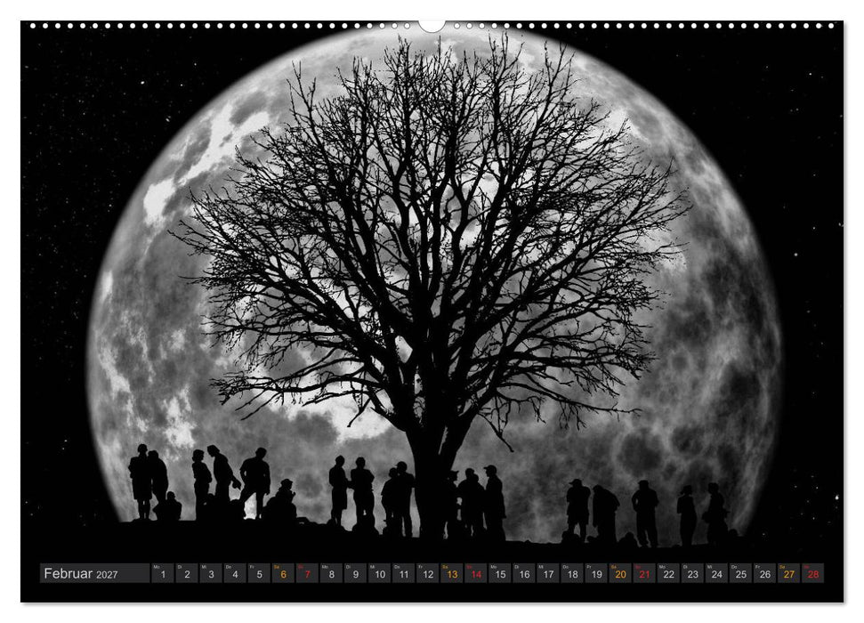 Sonne und Mond - faszinierend und anziehend (CALVENDO Wandkalender 2027)