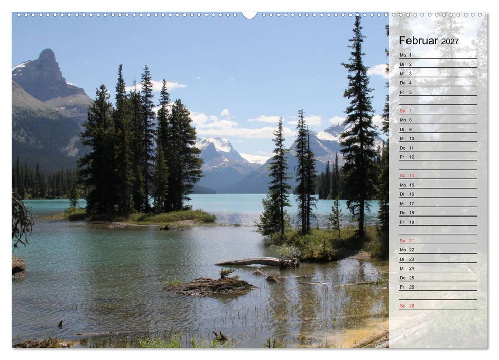Rocky Mountains 2027 (CALVENDO Premium Wandkalender 2027)