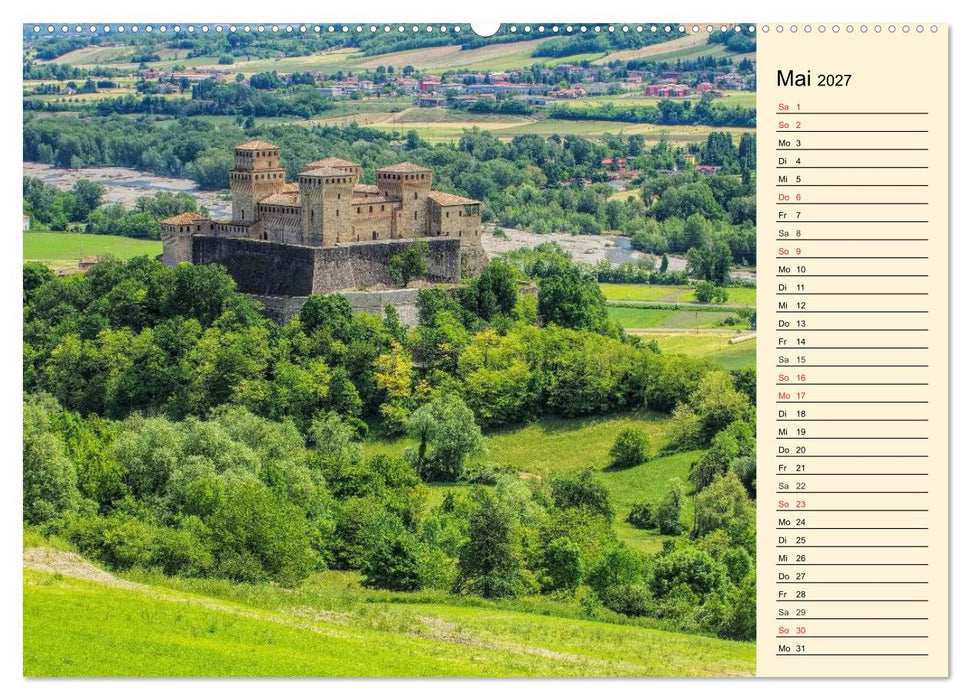 Burgen in Italien (CALVENDO Premium Wandkalender 2027)