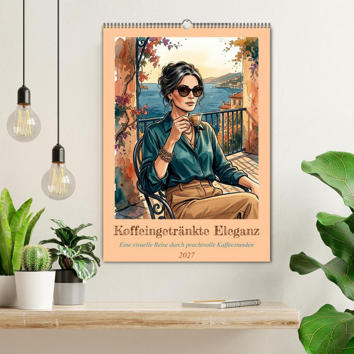 Koffeingetränkte Eleganz (CALVENDO Wandkalender 2027)