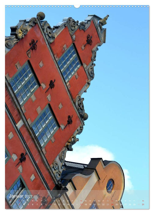 Stockholm - Stadtansichten (CALVENDO Wandkalender 2027)