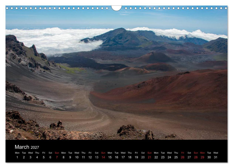 Paradise on Earth HAWAII (CALVENDO Monthly Calendar 2027)