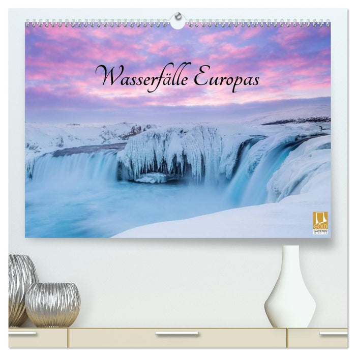 Wasserfälle Europas (CALVENDO Premium Wandkalender 2027)